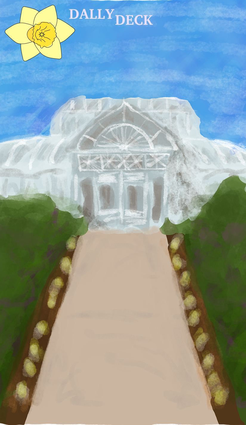 Art of Volunteer Conservatory Dallydeck card back